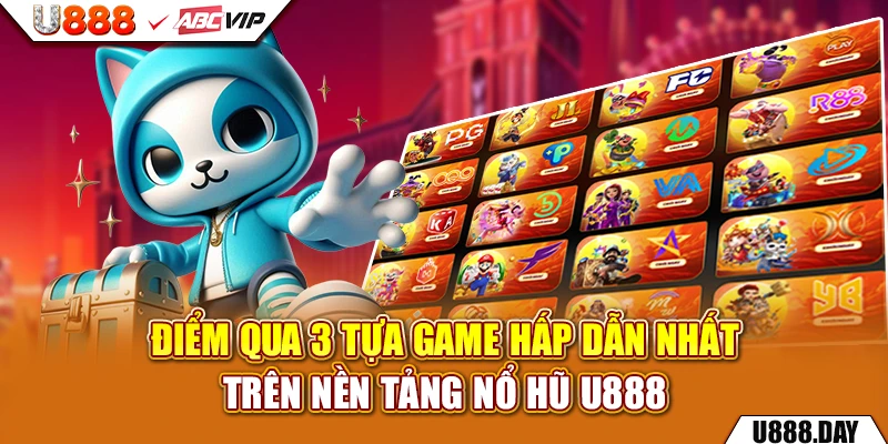 Điểm qua 3 tựa game hấp dẫn nhất trên nền tảng Nổ Hũ U888 